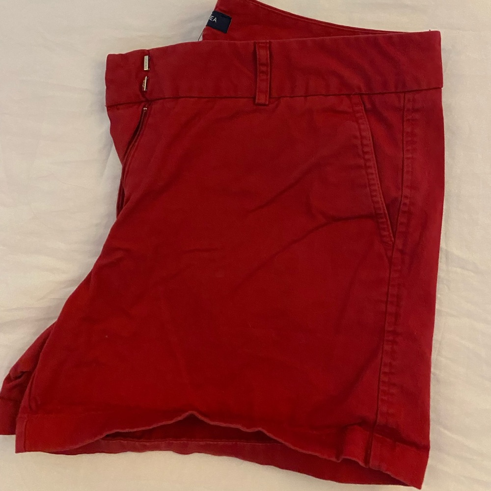 Red shorts